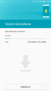 Galaxy S7 Nougat